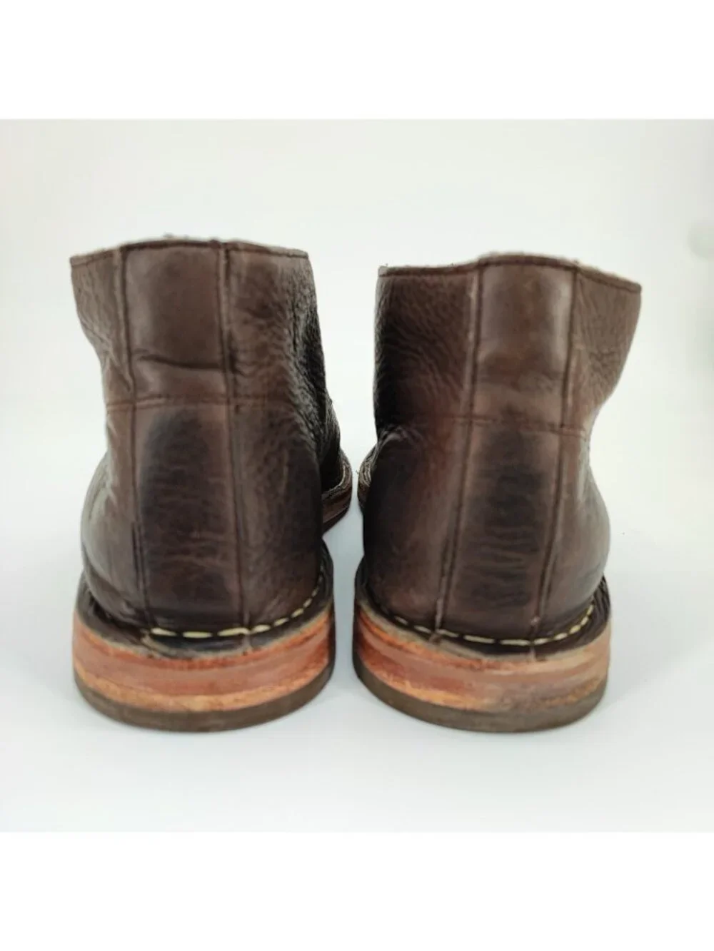 Cole Haan Glenn Men's Size 11 Boots Leather Brown Chukka Dress Casual C13188